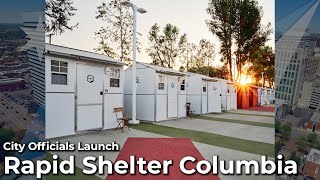City Officials to Launch Rapid Shelter Columbia