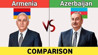 Armenia vs Azerbaijan country comparison | #dataicon