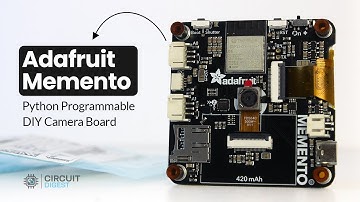 Build Amazing Camera Projects! Adafruit MEMENTO Complete Guide & Demo