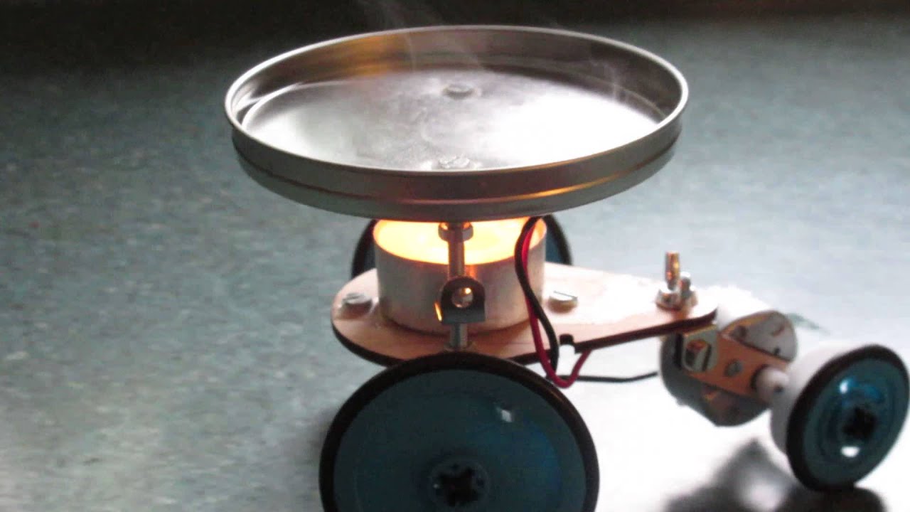 Candle Powered Car from Ecolifegizmos YouTube