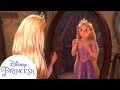 ¿Cuál es el secreto para hacer la pintura favorita de Rapunzel? | Disney Princesa