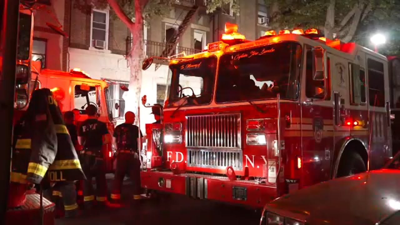 Woman charged with murder, arson in death of man in Brooklyn fire - YouTube