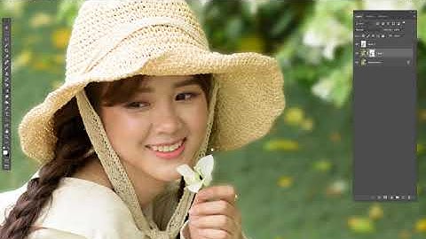 Hướng dẫn làm mờ background cho ảnh lens blur photoshop