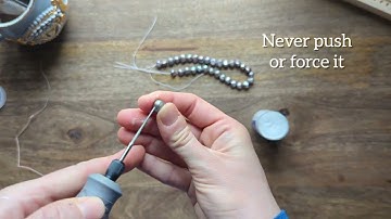What to Do When Bead Holes are Too Small