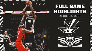 Highlights: San Antonio Spurs 110, Indiana Pacers 108 | 4.24.2021