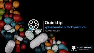 X-Particles Quick Tip - xpGenerator MoDynamics