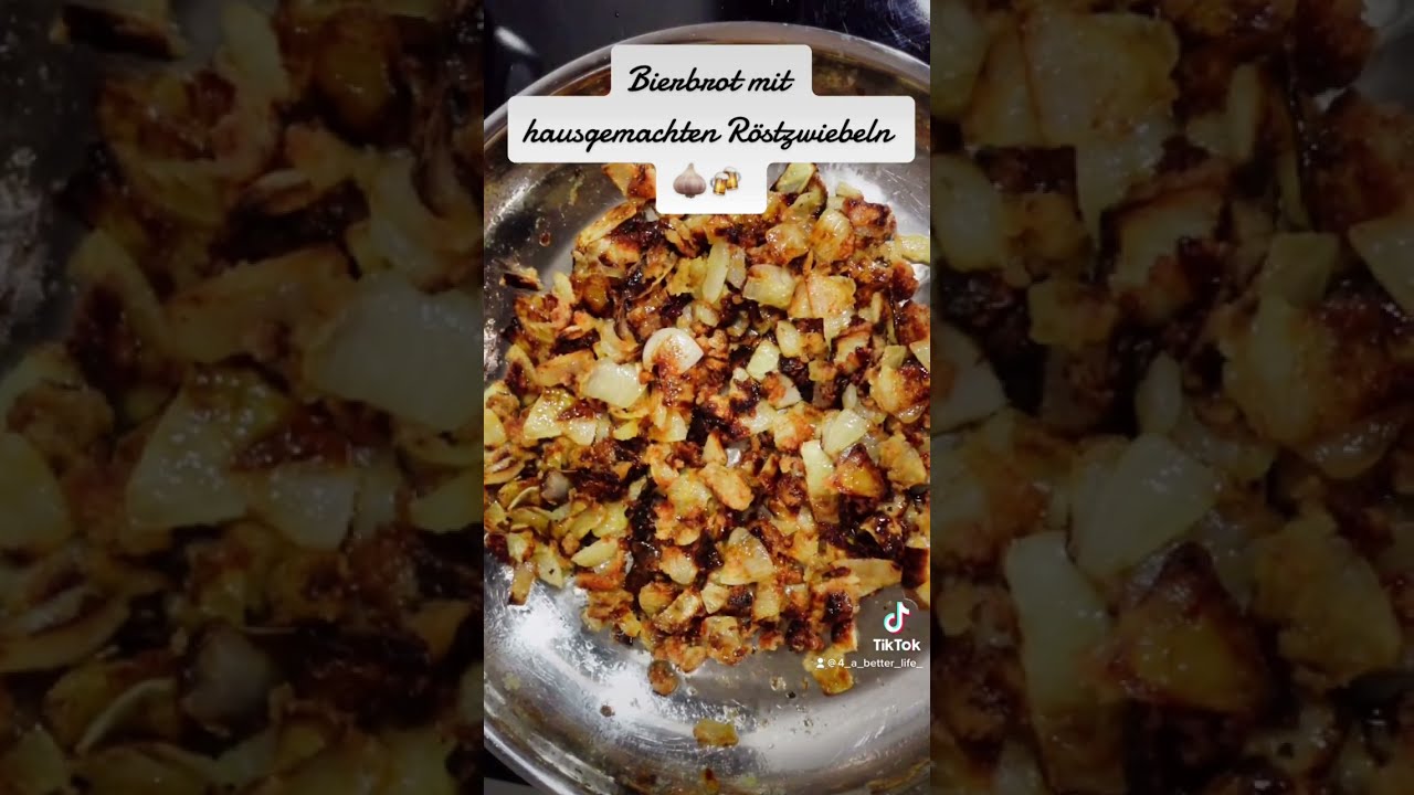 Zwiebel-Bierbrot nach traditionellem Rezept mit hausgemachten ...