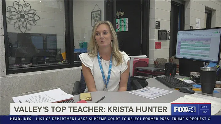 Krista Hunter is the Valley's Top Teacher!