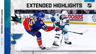 San Jose Sharks Vs. St. Louis Blues Mar 9, 2023 Highlights