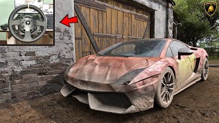 Rebuilding Lamborghini Gallardo Super Leggera - Forza Horizon 5 | Thrustmaster TX Gameplay