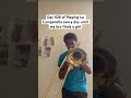 Day 108 of Playing La Campanella every day until my bro finds a girl#trombone #music #shorts