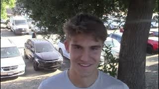 Jackson Spencer of Herriman 1st Rob Brenner Boys Championship 14:16.9 at ASICS Clovis Invitational