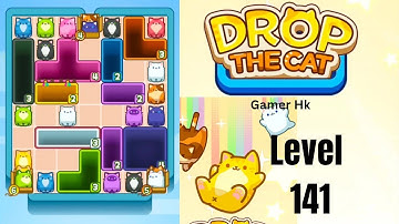 Drop The Cat Level 141 Walkthrough Solution 