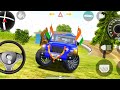 Blue 💙 Thar 4x4 Indian Cars Simulator 3D Game Play 