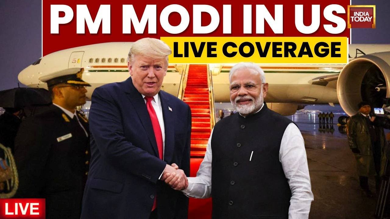 LIVE: PM Modi Meets Donald Trump | India Today LIVE From Washington, DC ...
