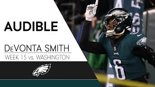 DeVonta Smith Mic'd Up vs. Washington 