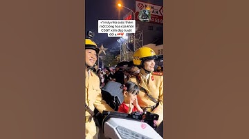 Các anh chị công an giao thông dễ thương lắm luôn #respect #congannhandan #canhsatcodong #short