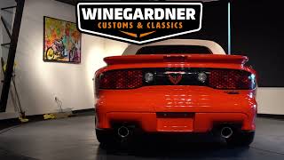 2000 Pontiac Firebird Trans Am WS6 Convertible FOR SALE