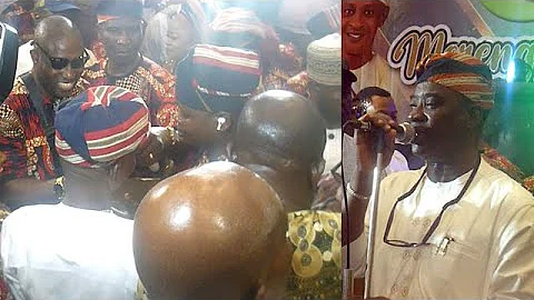 Celebrants Rasheed Ayinde merenge, Twins brother, Children & Wifes dance with K1 D Ultimate on Stage