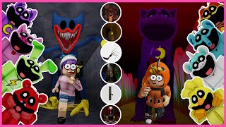 Roblox เอาชีวิตรอดจาก Catnap ตามหาสกิน Poppy Playtime Chapter 3 SMILING CRITTERS in Roblox
