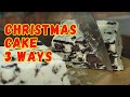 CHRISTMAS CAKE 3 WAYS | Ninong Ry