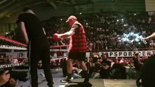 Peter Aerts' last entrance...
