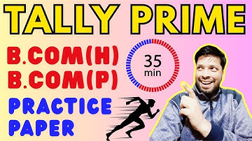 B.Com Hons/Prog Financial Accounting with Tally Prime and GST | GUIDE OF MAD