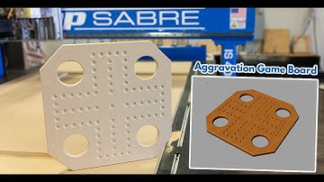 Aggravation Board Game on ShopSabre CNC Router