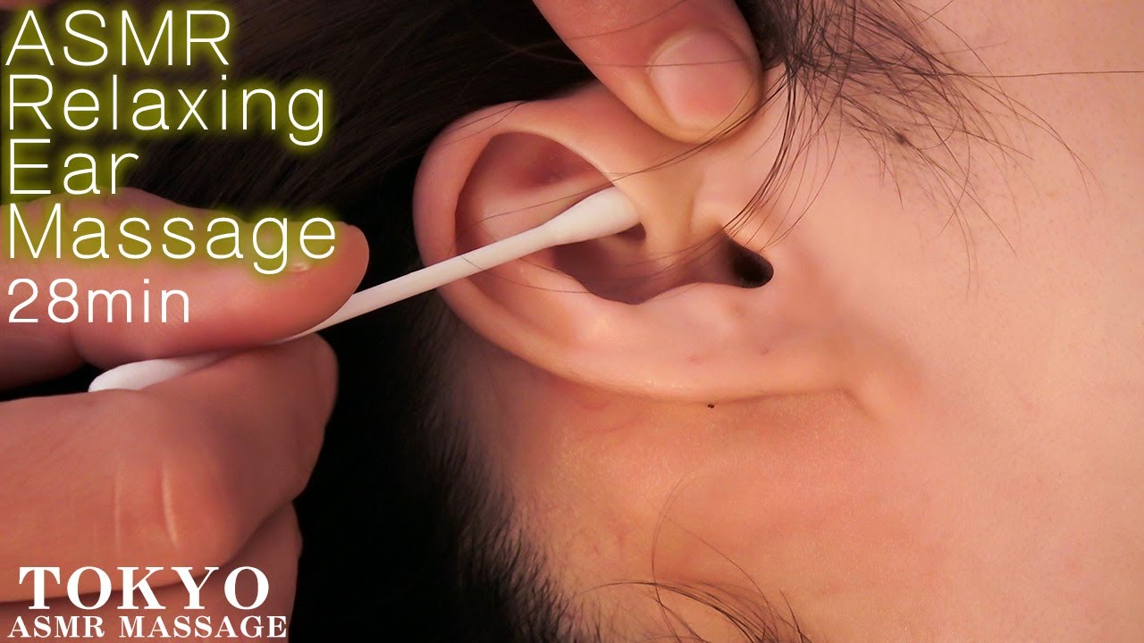 ⁣ASMR 眠れる耳マッサージ・耳掃除 | Relaxing Ear Massage And Ear Clean | | | To sleep