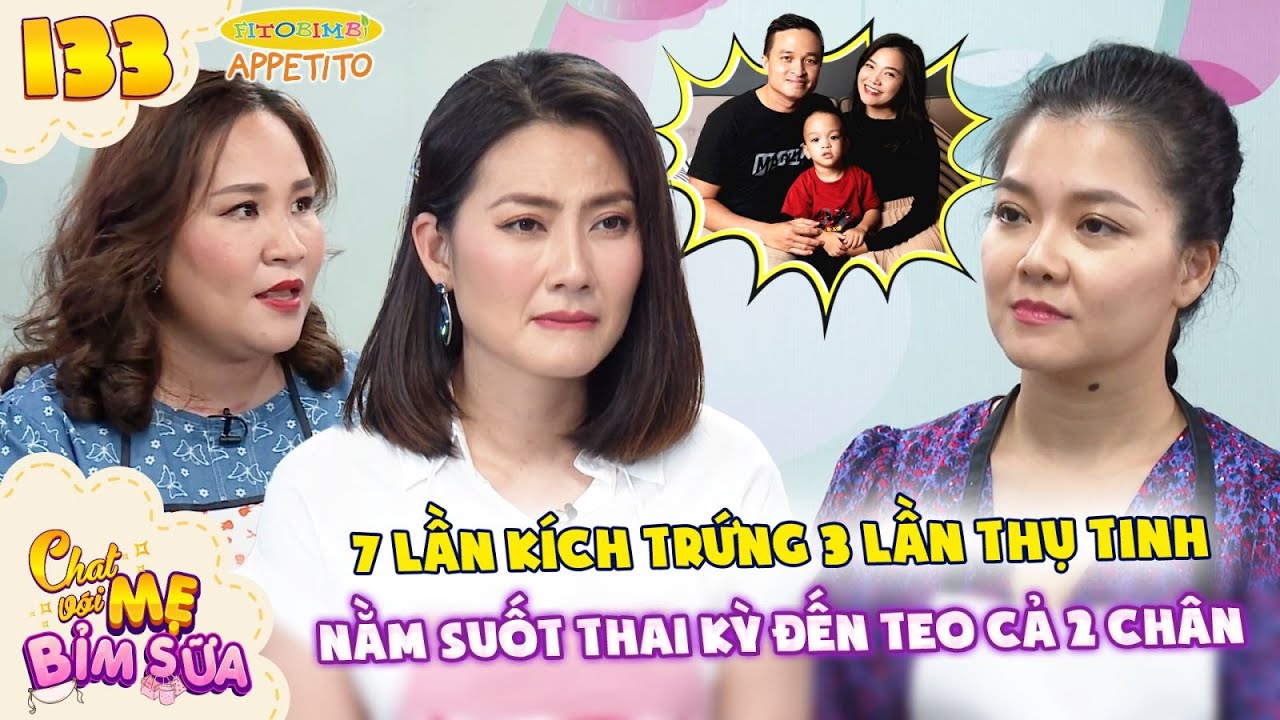 Tâm Sự Mẹ Bỉm Sữa 133 | Nằm Bất Động 9 Tháng Để Có Con THANH NGỌC Khóc Được Chồng Chăm Sóc Tận Răng