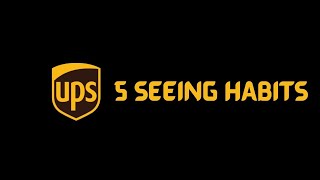 UPS 5 Seeing Habits Training  (NEW) #ups #teamsters #upsdriver #upsmotivation