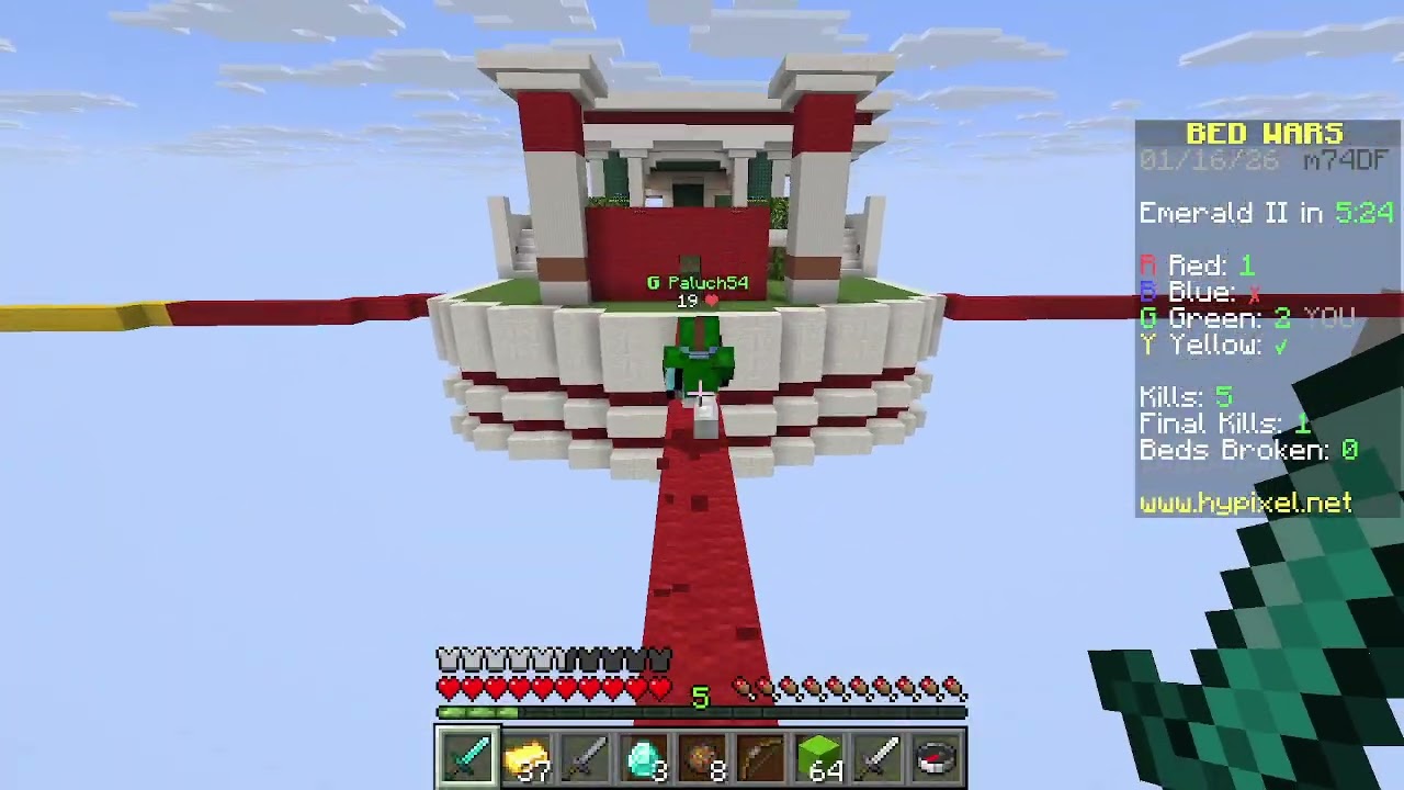 Trying to get better at bedwars!