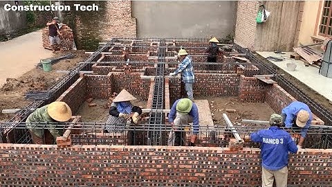 Technology for Building Solid Foundations on Weak Geology Using Concrete Piles and Reinforced Beams