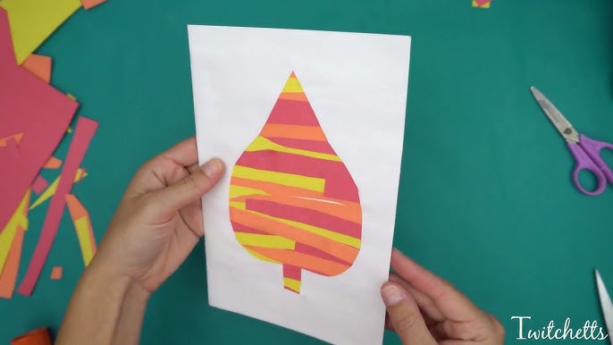 Watercolor Resist Fall Leaves Art Project for Kids – Projects with