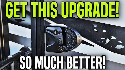 THIS IS AWESOME! Best RV Upgrade even if you have an RVLock! RVLock V4