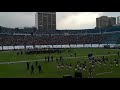 Himno deportivo universitario. Pumas CU en el Estadio Ciudad de los Deportes contra Burros blancos