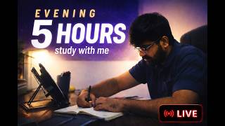 Study With Me 📚 | 5 Hour Deep Focus | Medical Exams | NEET SS SURGERY | Day 114/300