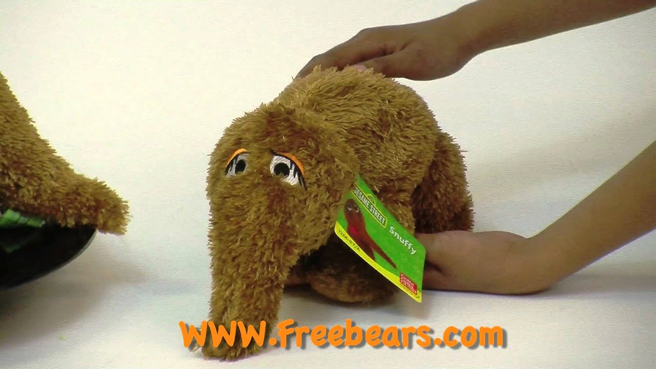 snuffleupagus stuffed animal