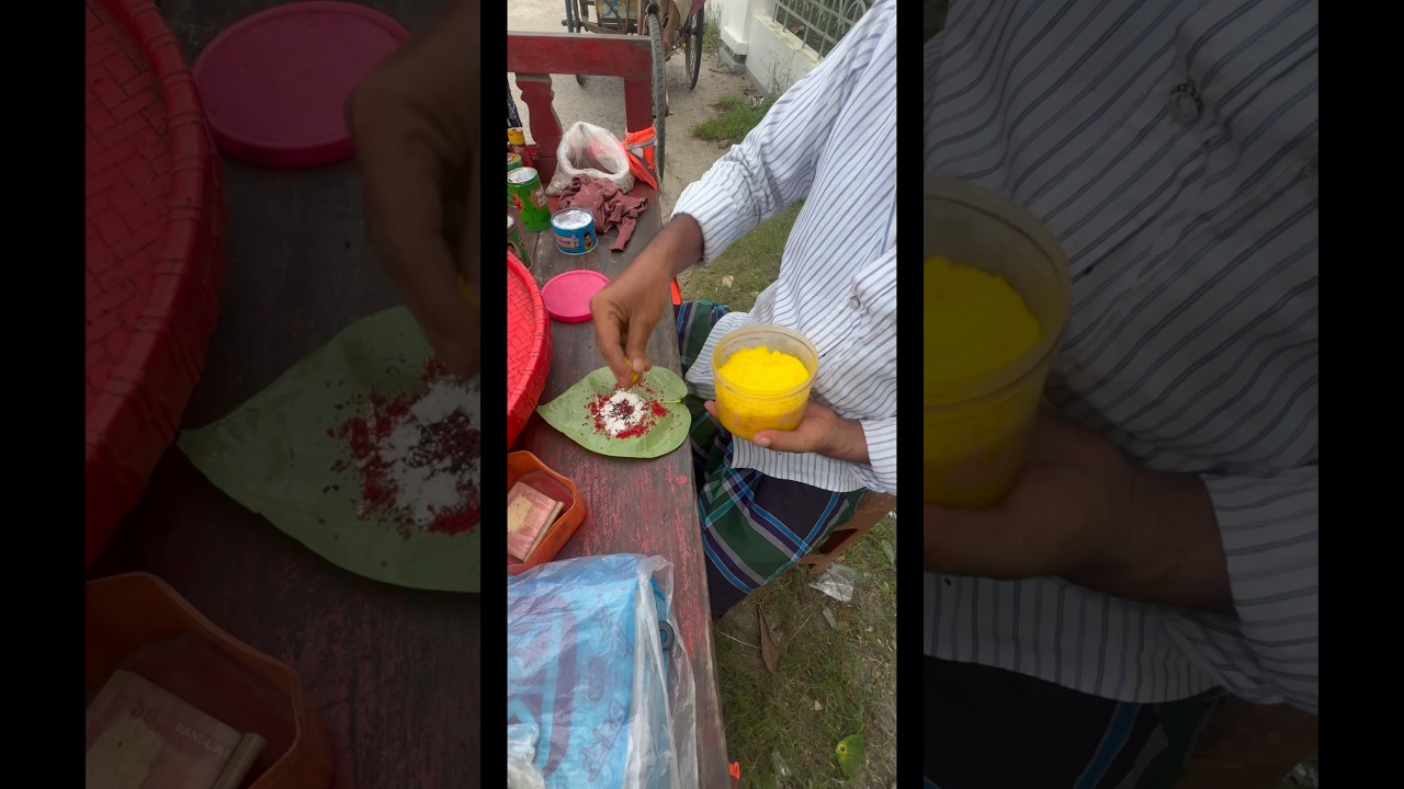 Roadside Fire Paan - Bengali Street Food 