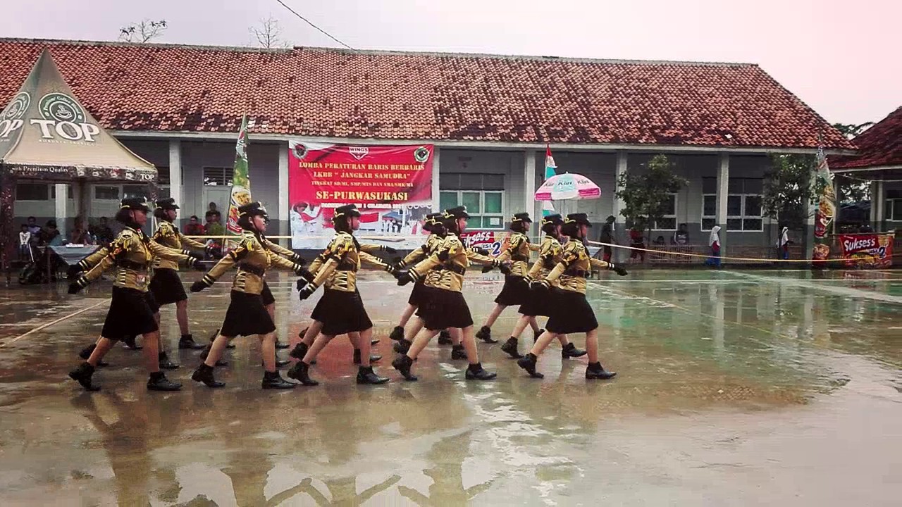 PASKIBRA SMPN 1 JATISARI KARAWANG #NewAdikariSucces - YouTube