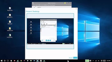 Share Your Screen in Skype