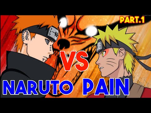 NARUTO VS PAIN PART 1 (SUBTITLE INDONESIA)