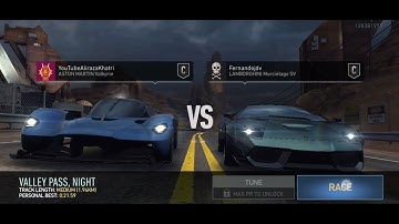 Aston Martin Valkyrie Progress #1 • NFS: No Limits Underground Rivals Outlanders breakneck division
