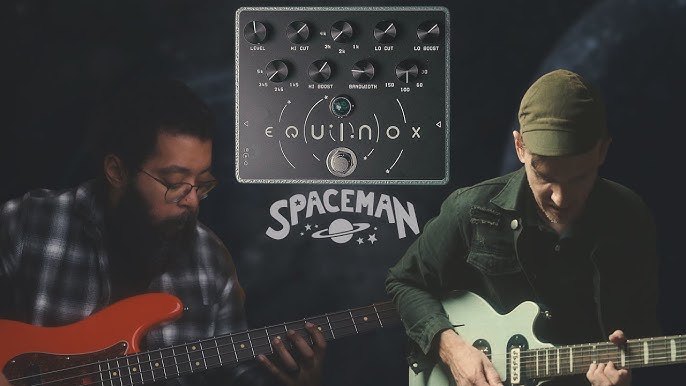 Demos in the Dark // Spaceman Redstone Preamp // Guitar Pedal Demo