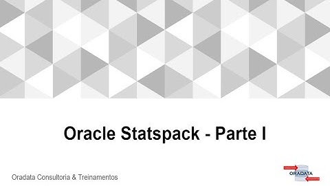 Oracle Statspack Parte I