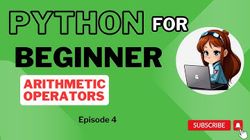 ARITHMETIC OPERATORS | PYTHON FOR BEGINNERS 2024 | Learn Python Anaconda