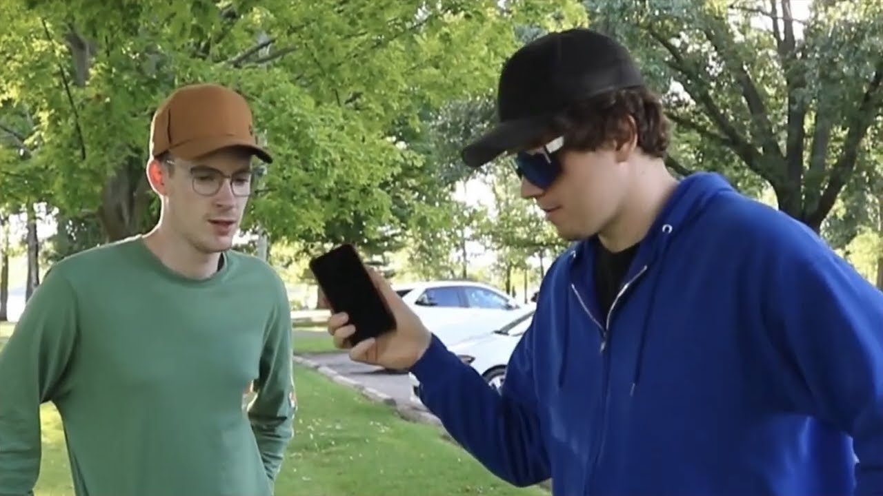 Struggling Rapper Interviews People In Public! - YouTube