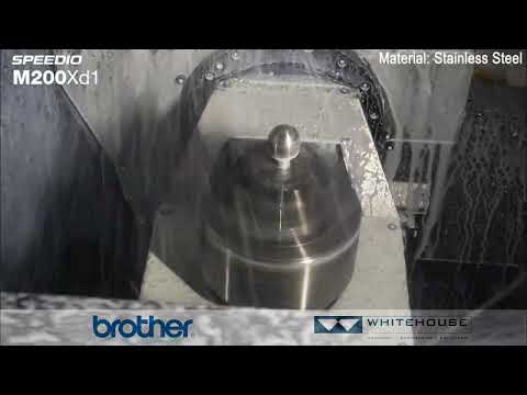 Brother M200Xd1 & M300Xd1- 5 axes mill/turn machine at Whitehouse Machine Tools in the UK&Ireland