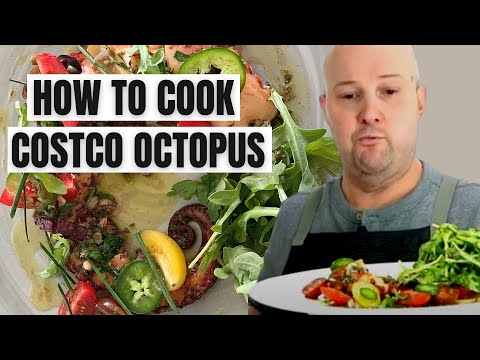 How A Chef Cooks Octopus From Costco: Grilled Octopus Salad Recipe