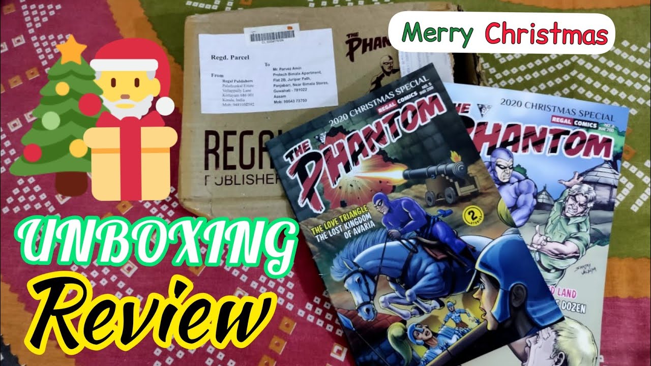 Regal Publishers Phantom Issue 5 6 Unboxing And Review King Comics Rises Tv Youtube